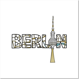 Berlin TV Tower Posters and Art